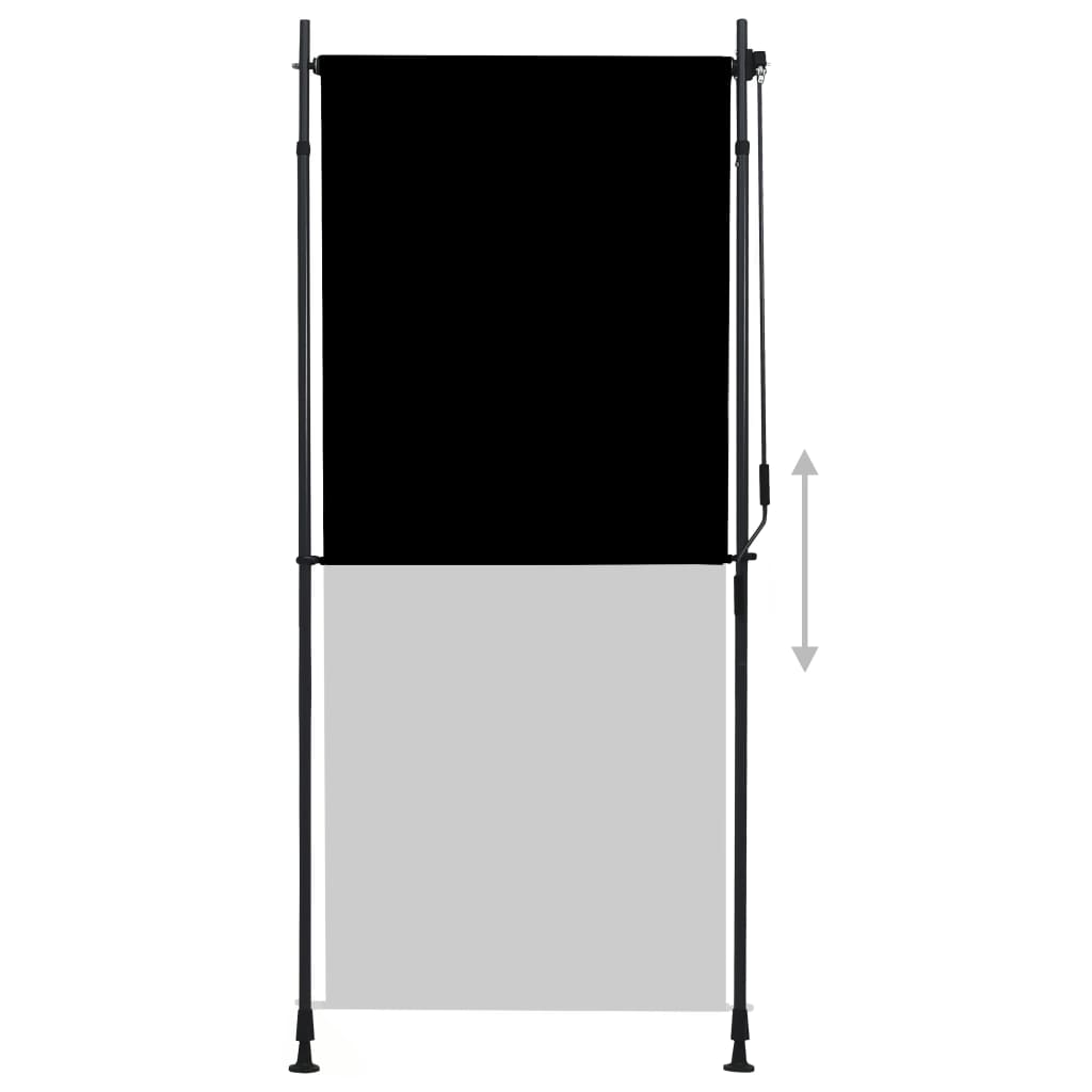 Vidaxl rulleblind for utenfor 100x270 cm Antracite