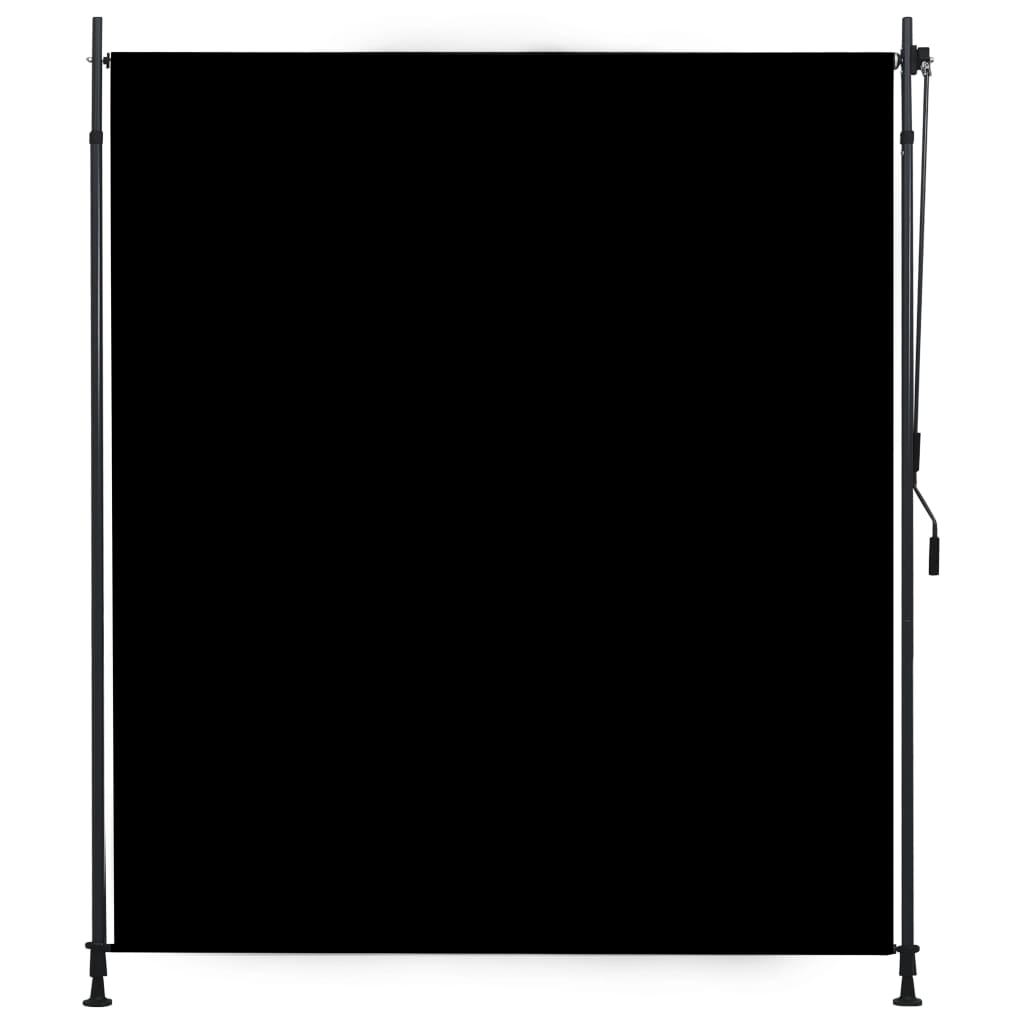 Vidaxl Rouleau aveugle pour l'extérieur de 200x270 cm anthracite