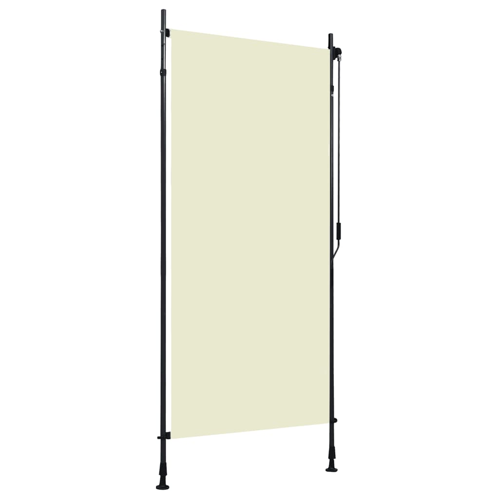 Bidaxl rullblind för utanför 100x270 cm kräm