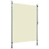 Vidaxl Roller Blind til eksterne 150x270 cm creme