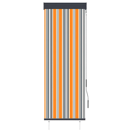 Vidaxl Roller Blind für äußere 60x250 cm gelb und blau