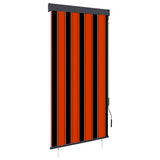 Vidaxl Roller Blind für äußere 80x250 cm Orange und Braun