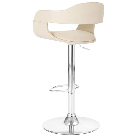 Vidaxl barkruk kunstleer wit