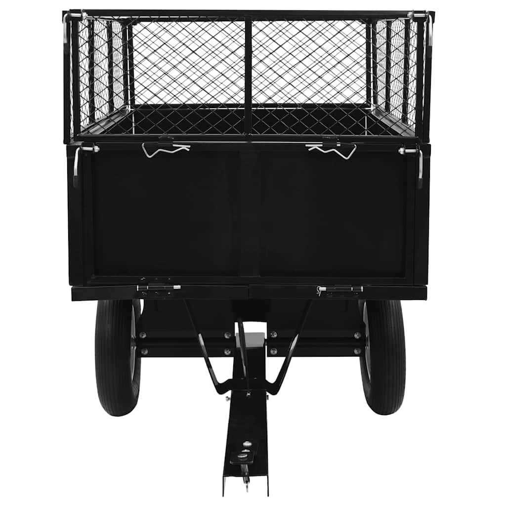 VidaXL Kippanhänger für Aufsitzmäher 300 kg