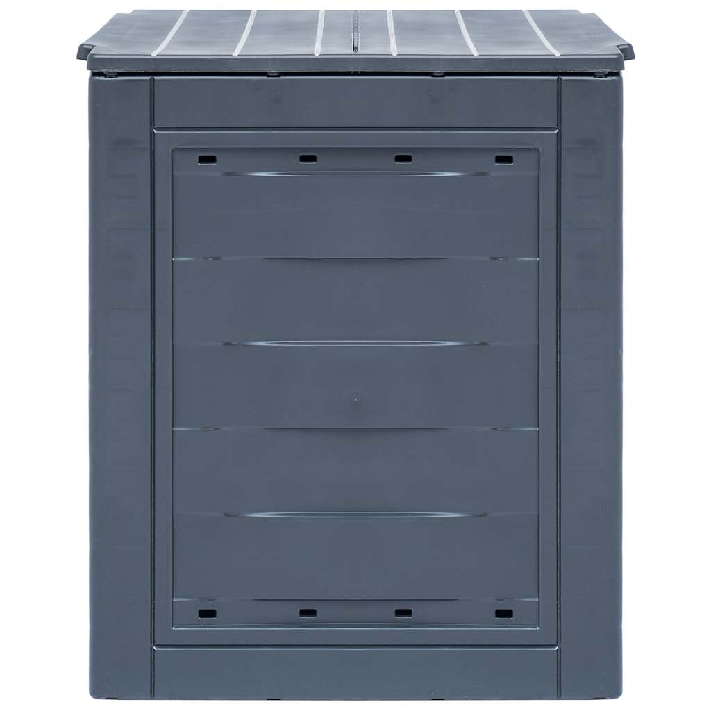 VIDAXL -Kompost -Bins 2 PCs 520 L 60x60x73 cm Grau