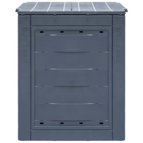 VIDAXL -Kompost -Bins 2 PCs 520 L 60x60x73 cm Grau
