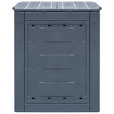 Vidaxl Compost Bins 2 PCS 520 L 60x60x73 CM Gray