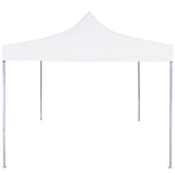 Vidaxl PartyTent pieghevole 3x3 m in acciaio bianco