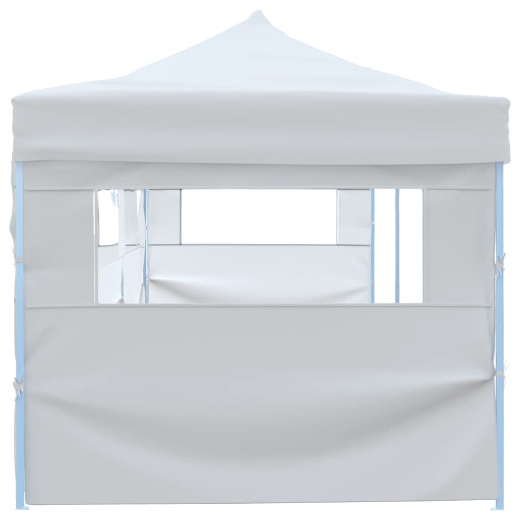 Vidaxl Partytent Pop-up avec 5 murs latéraux 3x9 m blanc