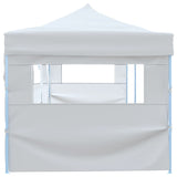 Vidaxl Partytent Pop-up avec 5 murs latéraux 3x9 m blanc