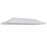 Vidaxl Party Tent Roof 3x6 M White