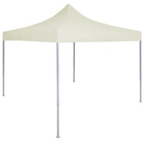 Vidaxl Partytent profesionálně skládací 2x2 m ocelový krém