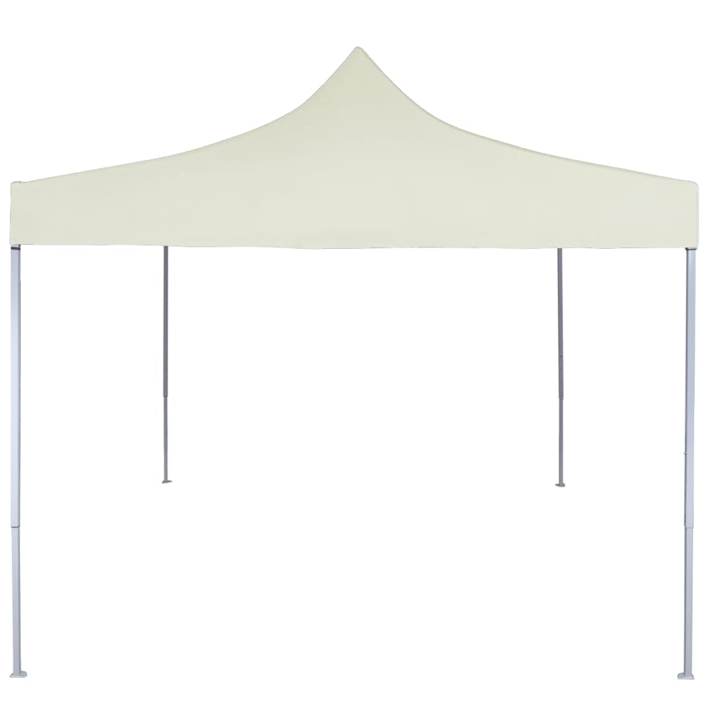 Vidaxl PartyTent Piegabile professionale 2x2 m Crème in acciaio