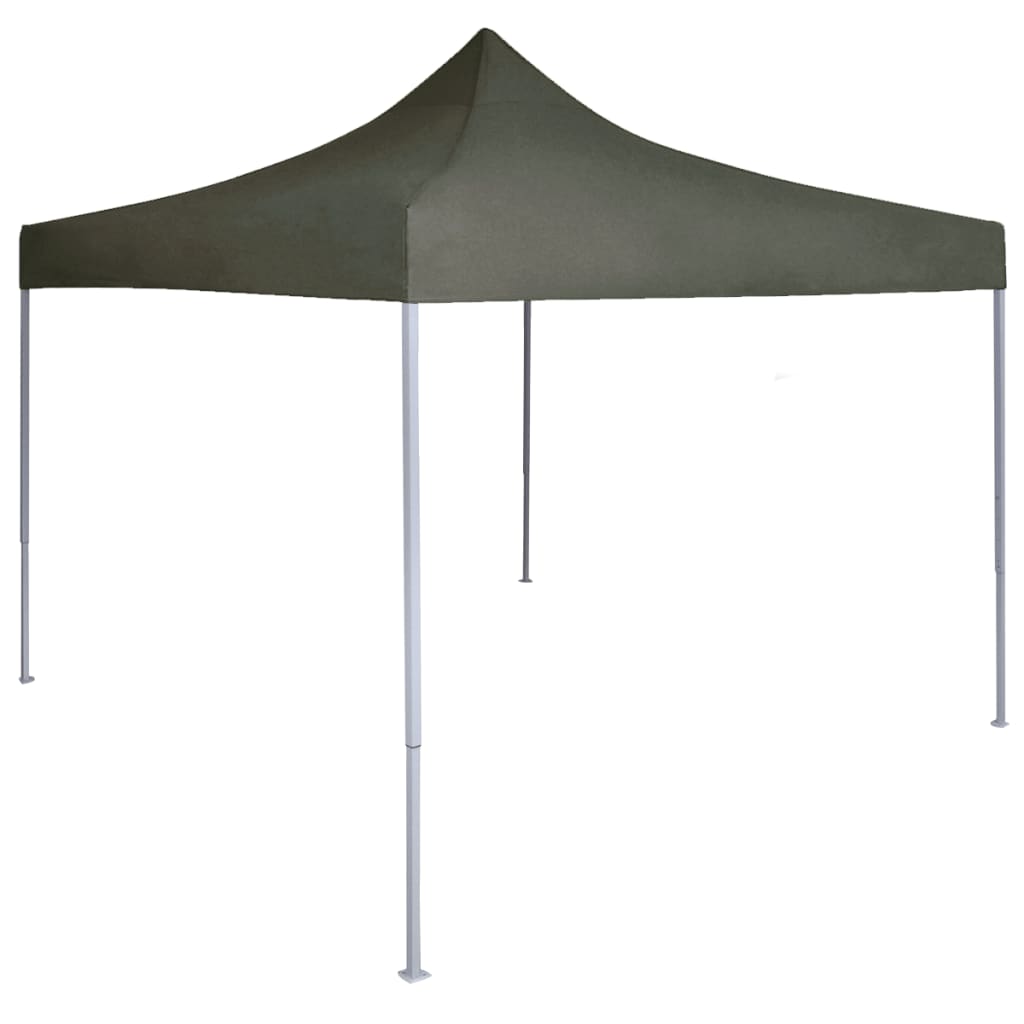 Vidaxl Partytent profesionálně skládací 2x2 m ocelový antracit