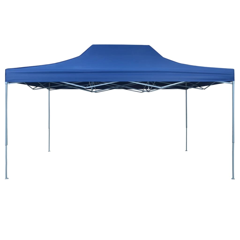 Vidaxl PartyTent plegable 3x4 m de acero azul