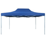 Vidaxl partyTent foldbar 3x4 m stålblå