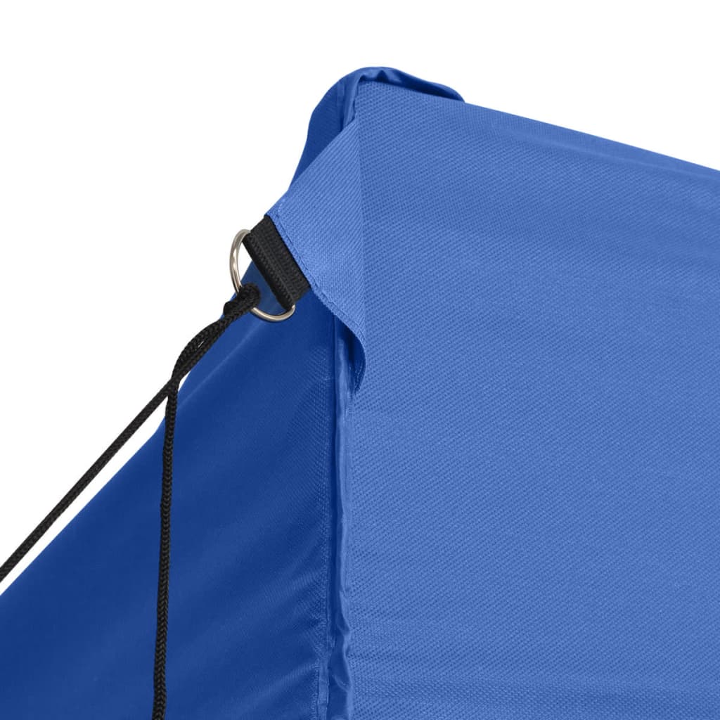 Tenda da festa Vidaxl con 3 pareti laterali pieghevoli 3x4 m in acciaio blu