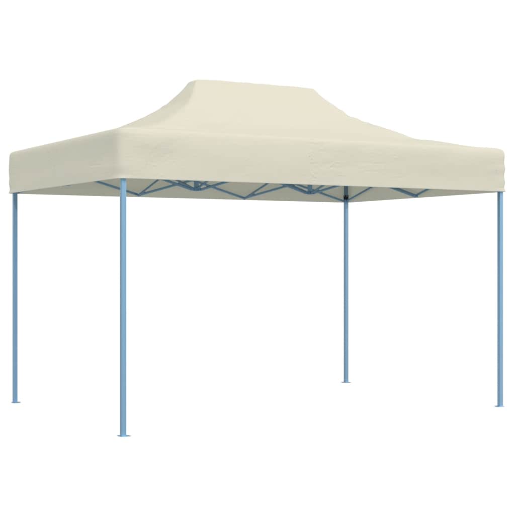 Vidaxl Partytent faltbar 3x4 m Stahlcreme