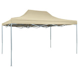 Vidaxl Partytent Foldable 3x4 M Steel Cream