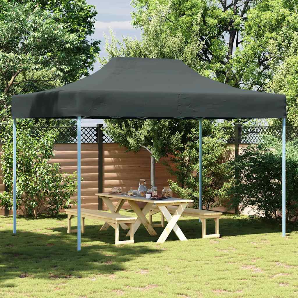 Vidaxl Partytent Faltbar 3x4 m Stahl Anthrazit
