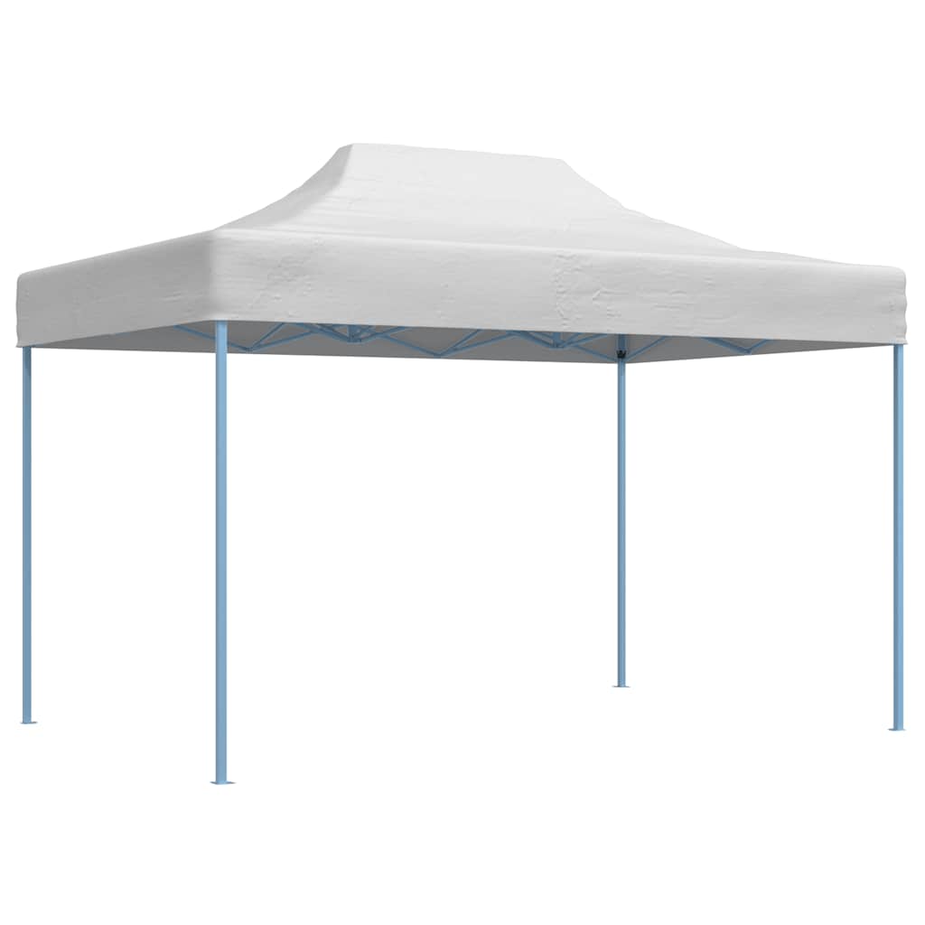 Vidaxl Partytent faltbar 3x4 m Stahlweiß