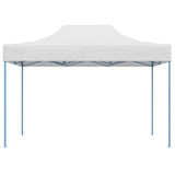 Vidaxl Partytent faltbar 3x4 m Stahlweiß