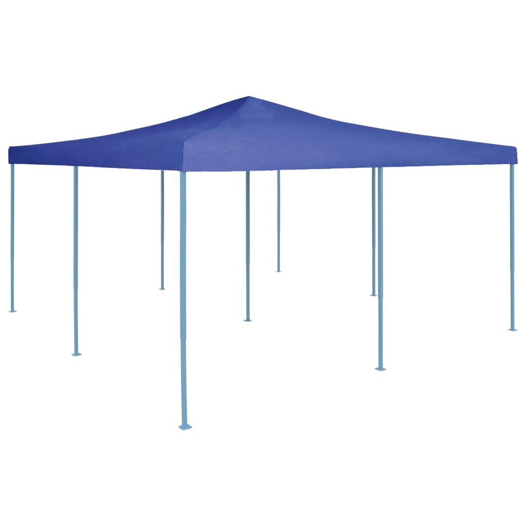 Vidaxl Arbor pieghevole 5x5 m blu