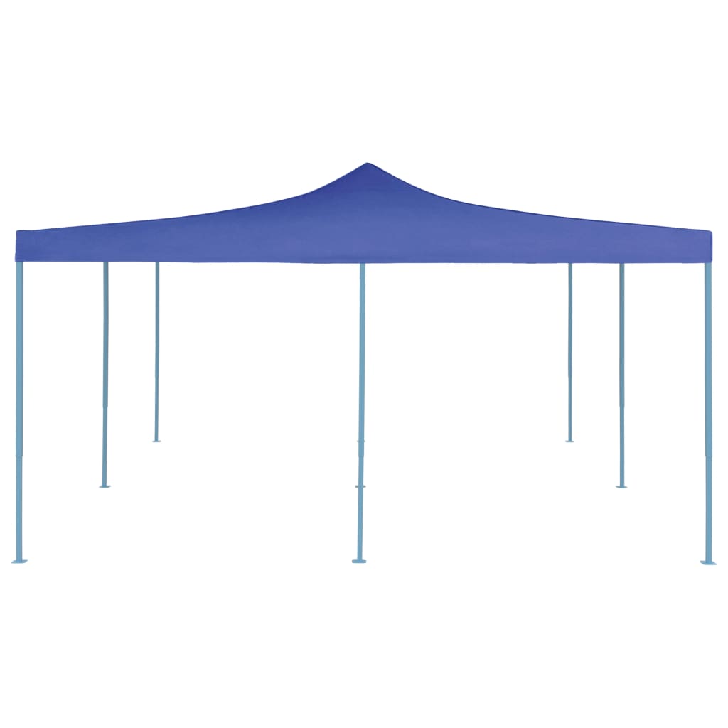 Vidaxl Arbor pieghevole 5x5 m blu