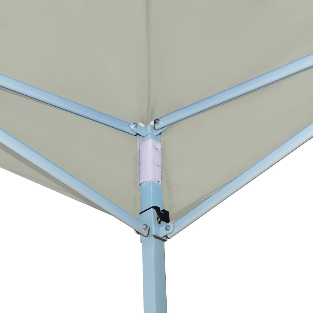 Vidaxl arbor foldable 5x5 m cream