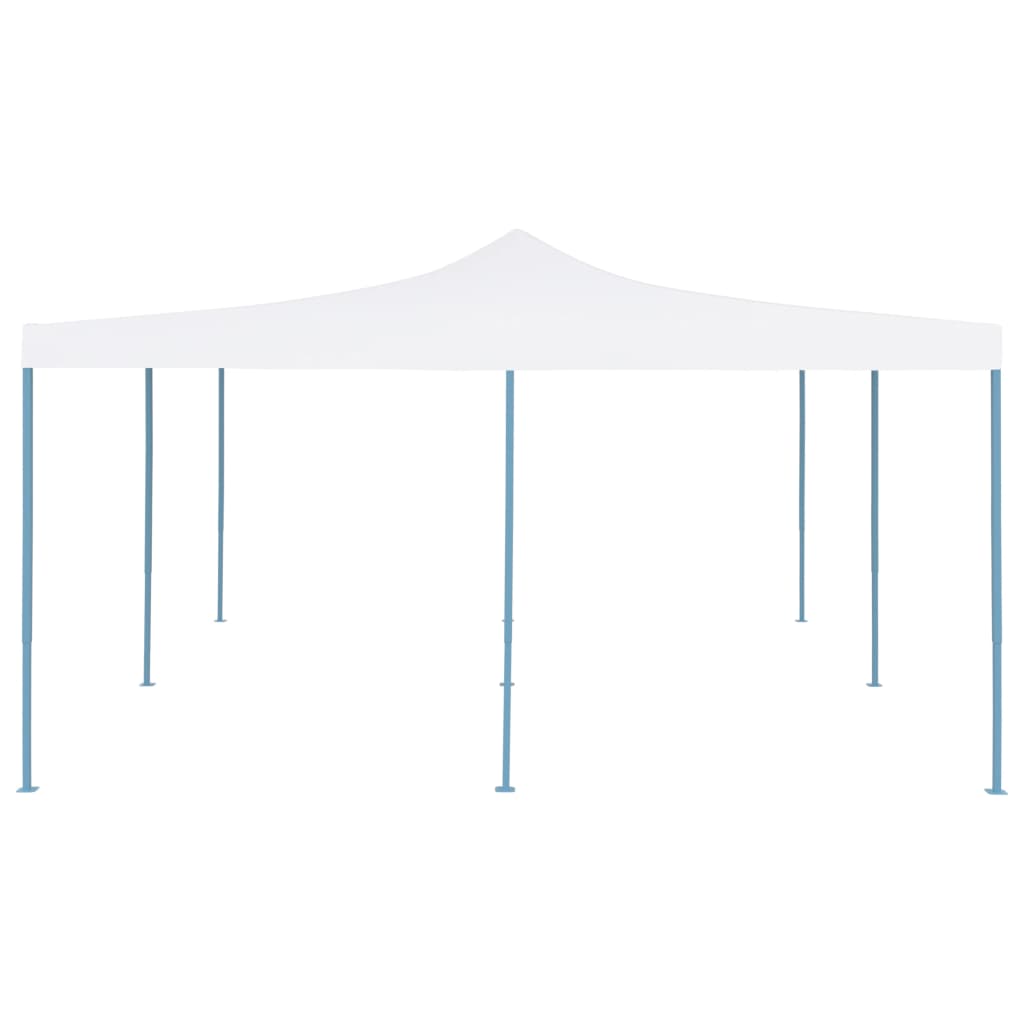 Vidaxl Arbor plegable 5x5 m blanco