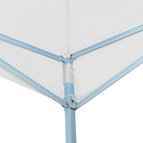 Vidaxl arbor foldable 5x5 m white