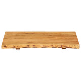 Vidaxx Waschtischplatte 58x52x2,5 cm massives Akazienholz
