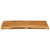 Vidaxx Waschtischplatte 114x52x4 cm massives Akazienholz