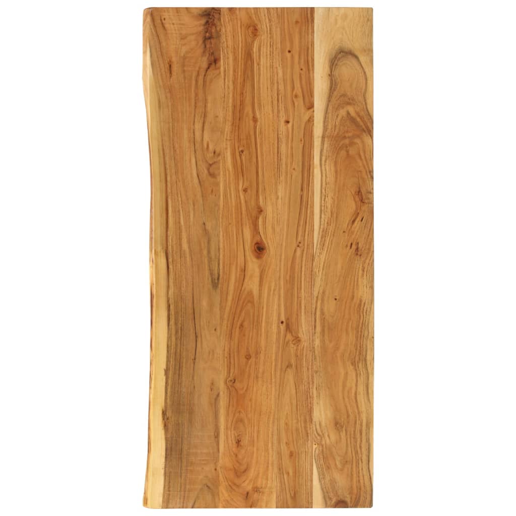 Vidaxx Waschtischplatte 140x52x3,8 cm massives Akazienholz