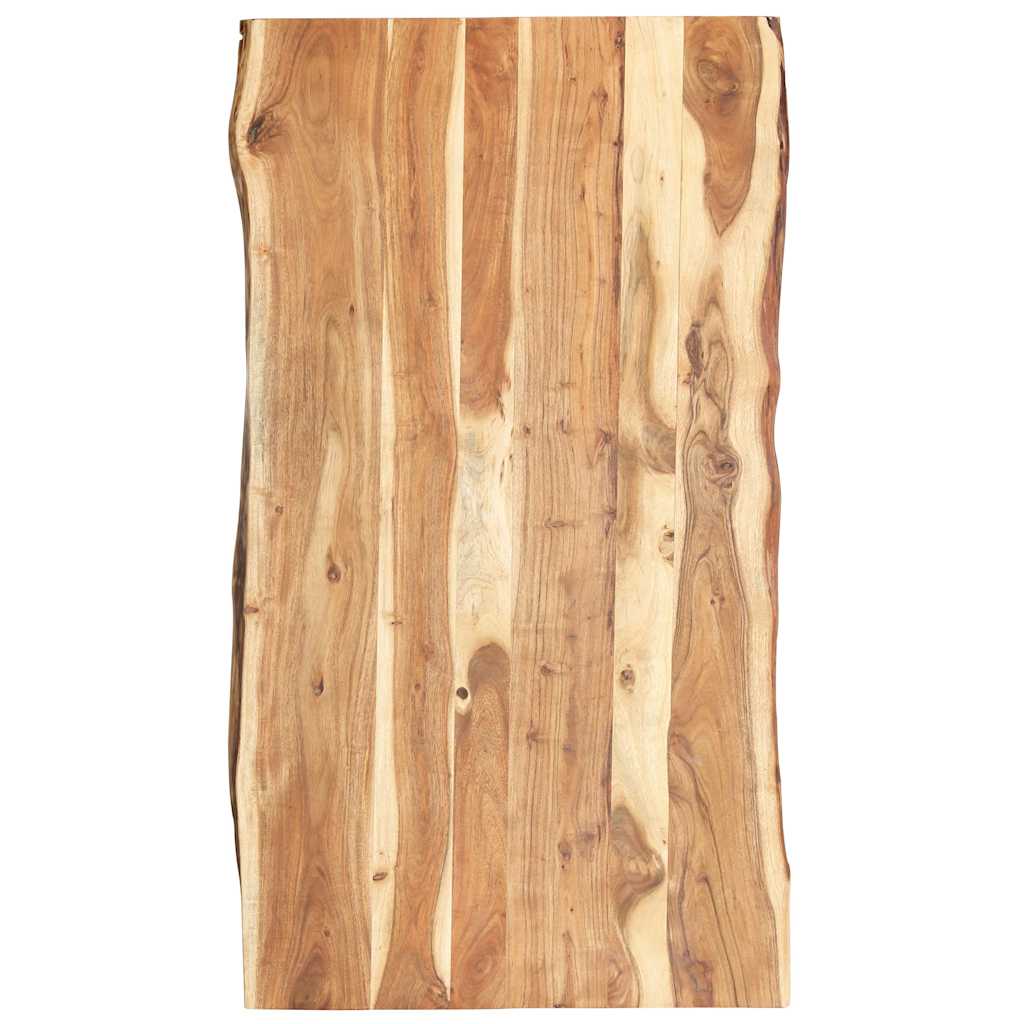 Vidaxl tafelblad 118x(50-60)x3,8 cm massief acaciahout