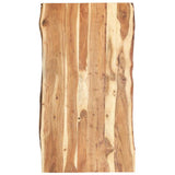 Vidaxl tafelblad 118x(50-60)x3,8 cm massief acaciahout