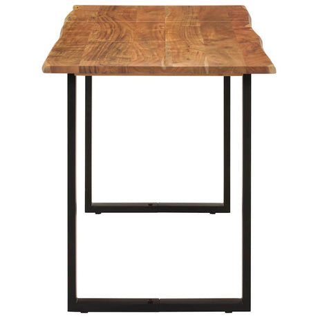 Vidaxl eettafel 140x70x76 cm massief acaciahout