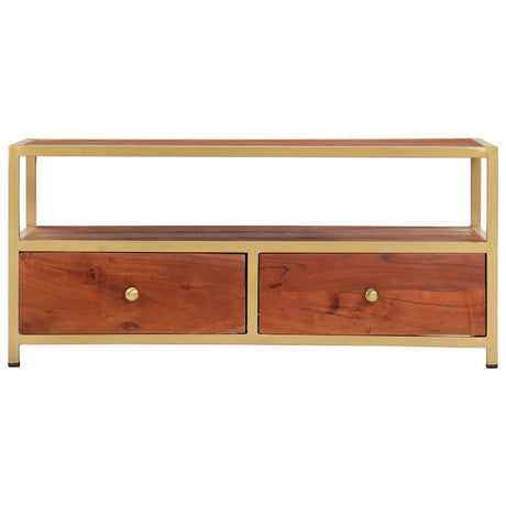 Vidaxl salontafel 90x50x40 cm massief acaciahout