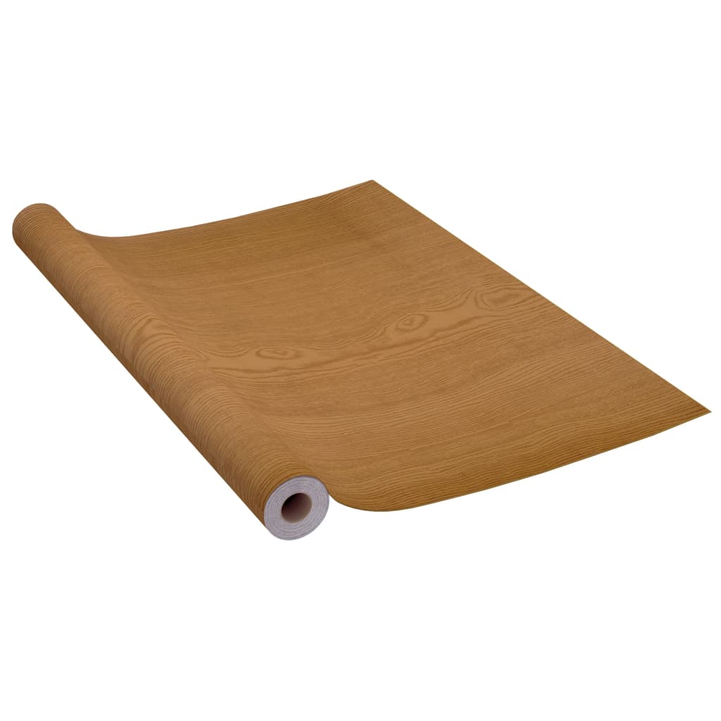 Vidaxl Dier Filies selbst -Aadhesive 2 st 210x90 cm pvc Liicht oak -kolored