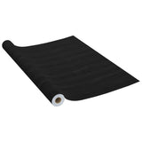 Vidaxl Miwweler Ueleg Selbst -adhesiv 500x90 cm pvc donkel faarweg faarweg