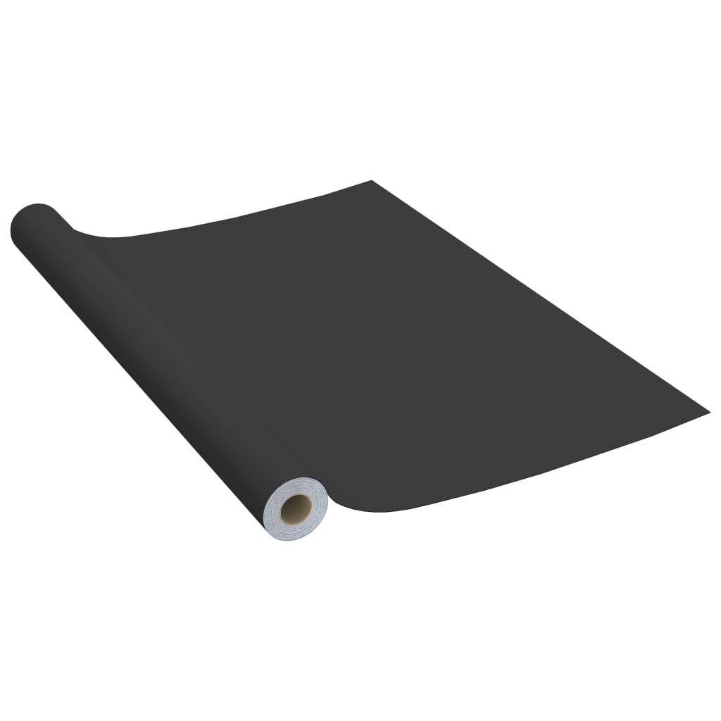 Vidaxl møbelolie selv -fast 500x90 cm PVC sort