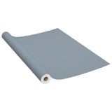 Vidaxl Möbelöl Selbstadhäsiv 500 x 90 cm PVC Grau