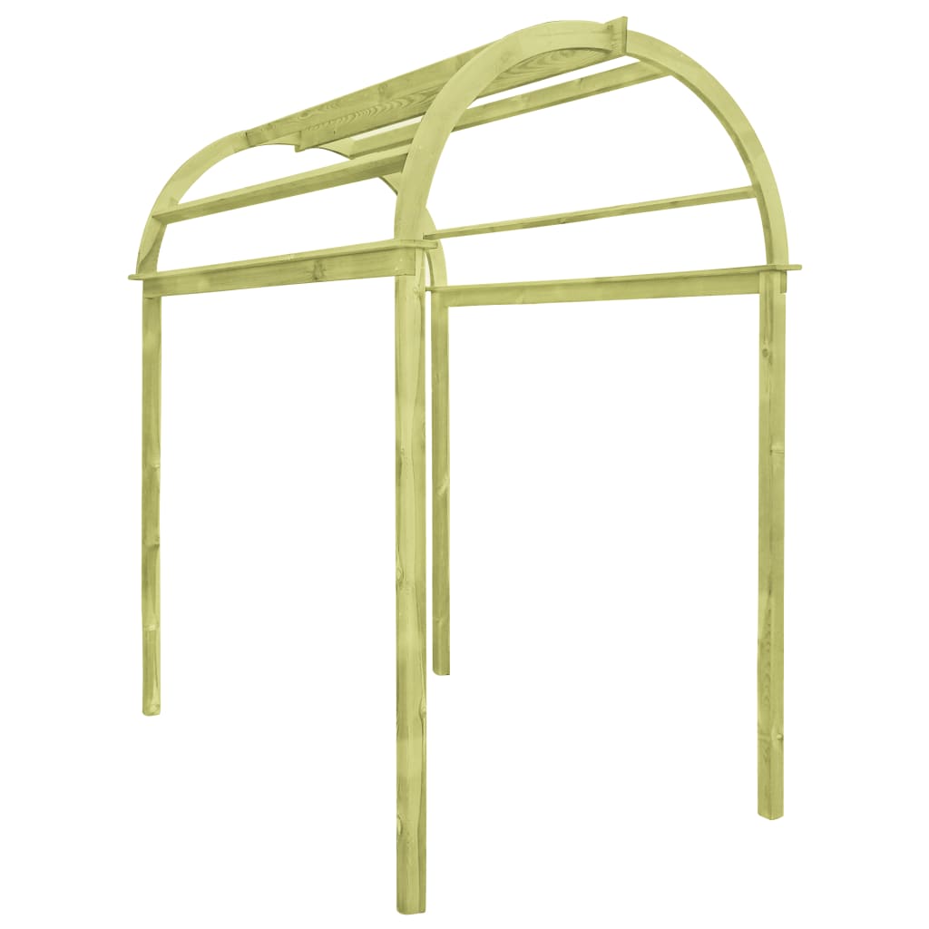 Vidaxl Garden Arch 125x150x235 cm impregnowana sosna