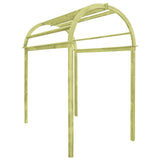 Vidaxl Garden Arch 125x150x235 cm Imprægneret fyrretræ