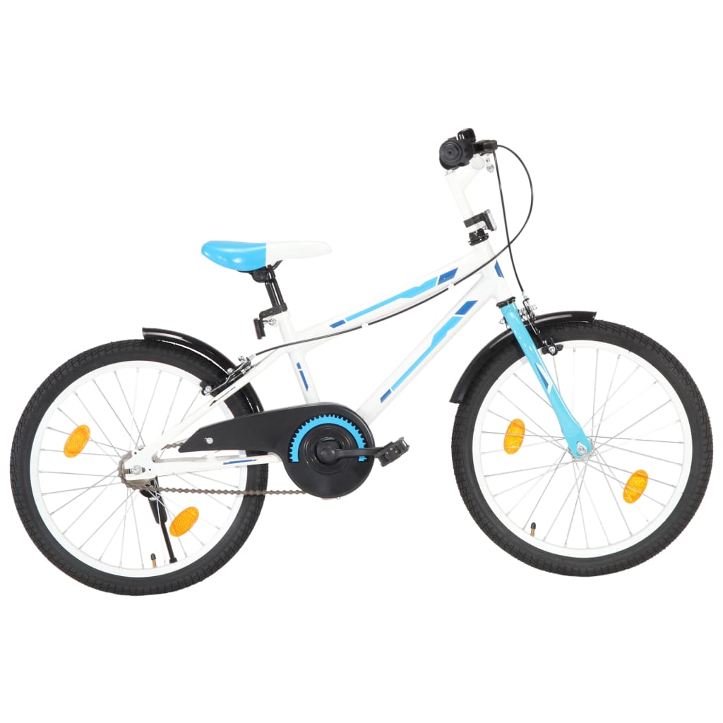 Vidaxl Bike pour enfants 20 pouces bleu et blanc