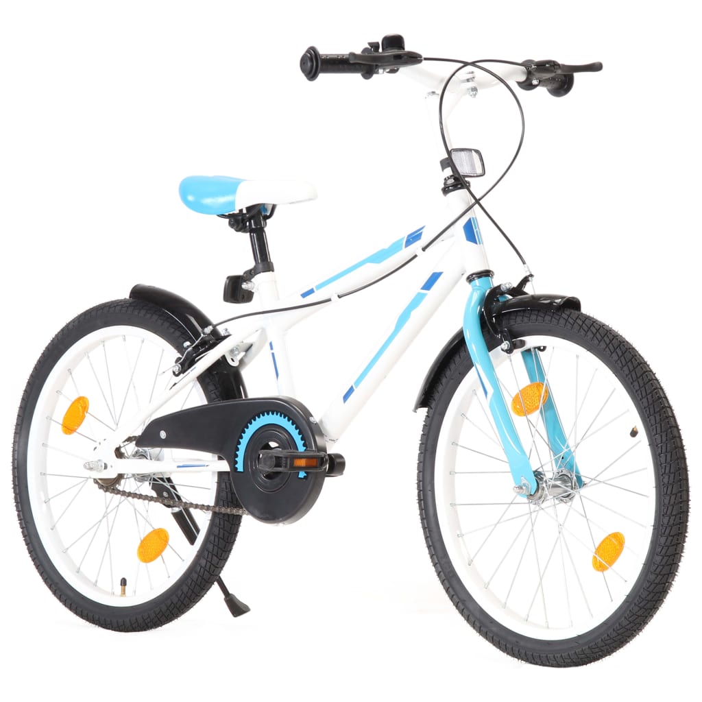 Vidaxl Bike pour enfants 20 pouces bleu et blanc