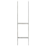 Vidaxl gemahlene Anker 6 ST 14x6x60 cm verzinkter Stahl Silberfarben