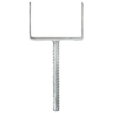 Vidaxl gemahlene Anker 6 PCs 12x6x30 cm verzinkter Stahl Silber gefärbt