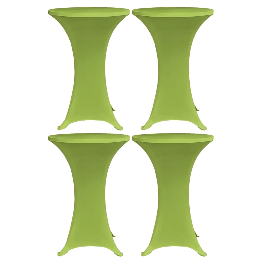 Vidaxl Cubierta de la tabla estiramiento 4 ST 70 cm verde