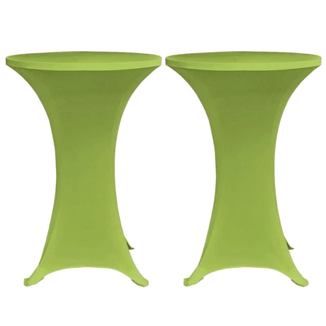 Vidaxx Tischdecke Stretch 4 Stück 80 cm grün